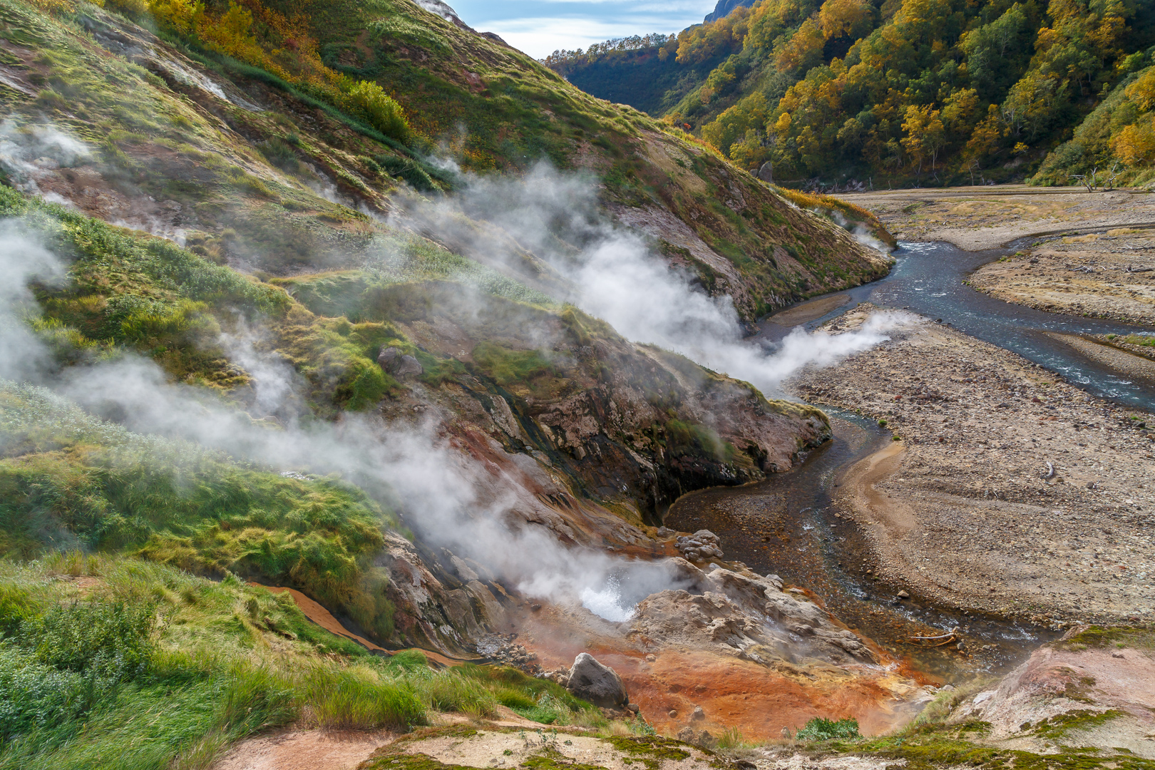 осенняя Камчатка